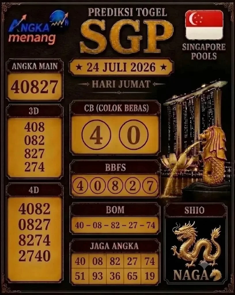 Prediksi Togel SGP